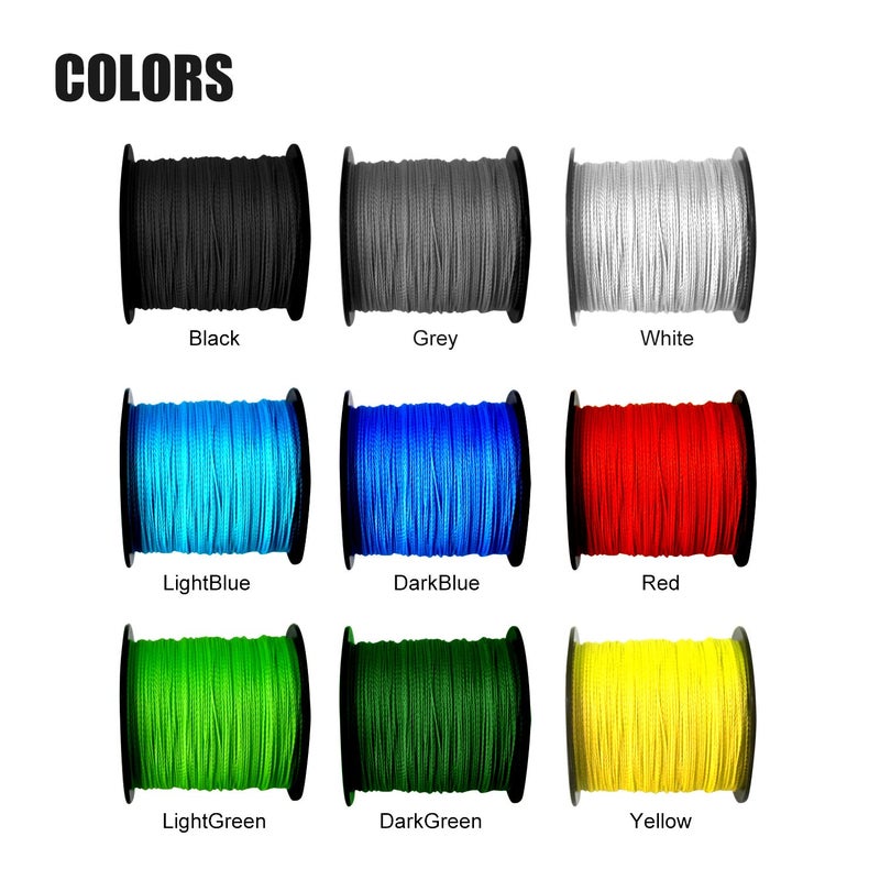 Dingbear 109Yd/100m 65LB/0.37mm Super Strong Pull Generic Braided Fishing Line Fish ing Lines FishLines FishingLine - Image 3